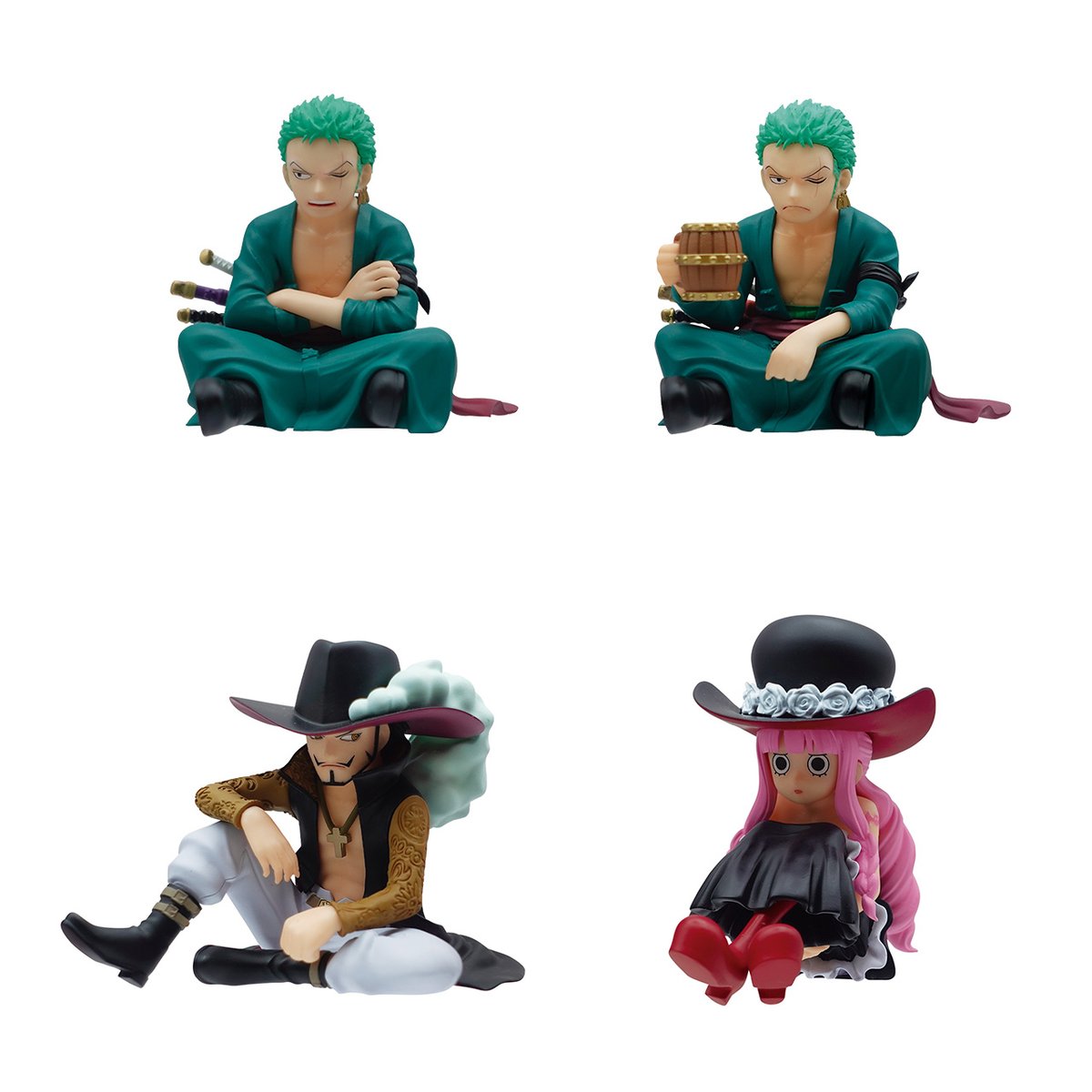 ONE PIECE WCF ロロノア・ゾロ チョッパー フィギュアページに「ロロノア・ゾロ」「トニートニー・チョッパー