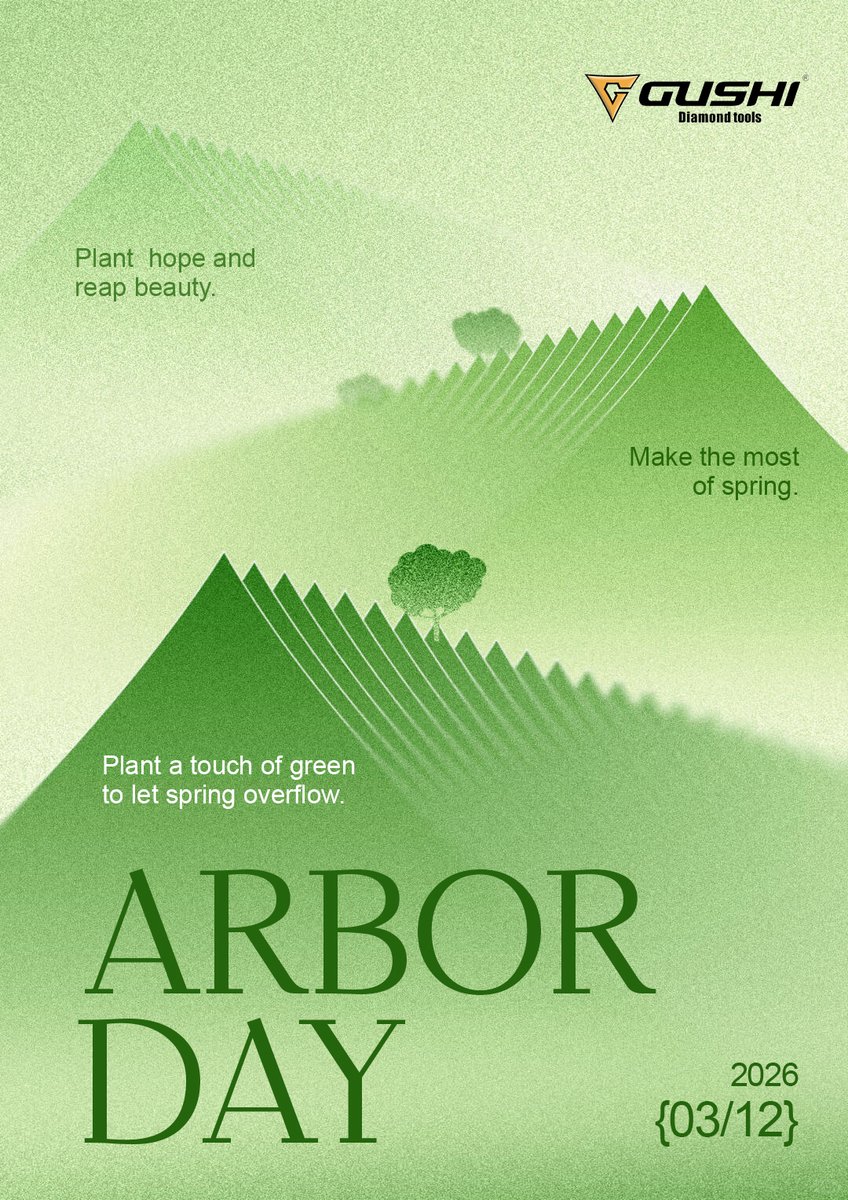 ToolsGushi's tweet photo. Happy Arbor Day! 👏

Let's plant trees together and make our planet Earth even greener!
#gushitools #ArborDay #Environmentalfriendly https://t.co/Yvh9sC76SO