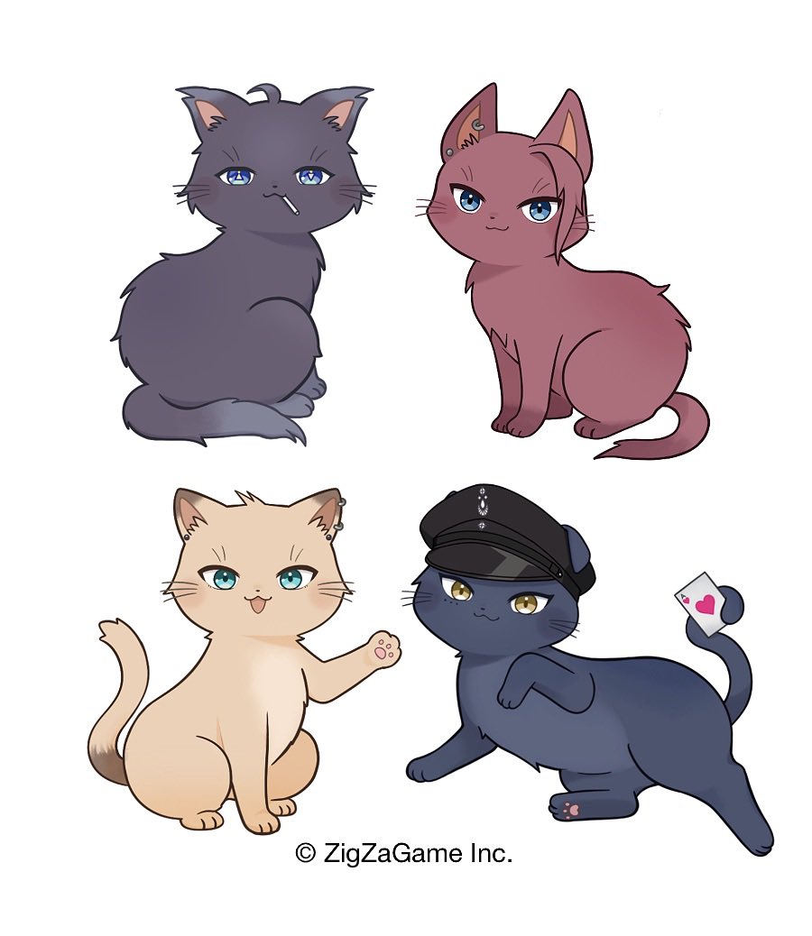 [work]
どこか見覚えのある猫さんたちをデザインしました🎪🌟
#東京ディバンカー(<a href="/tokyodebunkerJP/">東京ディバンカー [公式]</a> )