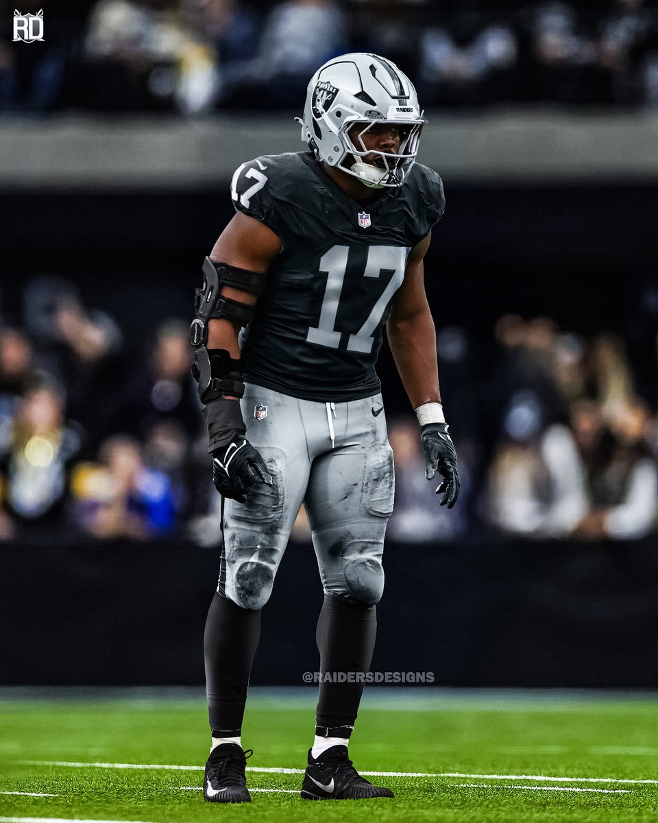 raidersdesigns's tweet photo. Nakobe Dean —> Raiders 🔥 
Welcome to the Nation! #raiders #Raidernation @NakobeDean https://t.co/povs6BSavZ