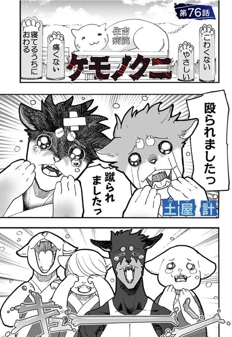 #ケモノクニ 最新話配信📣📣

殴ったのは昴で、蹴ったのは灰茶です。
#犬
https://t.co/QqhaUVwvHm 