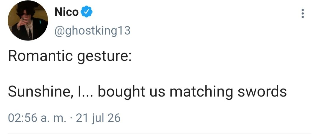 Solangelo tweet media