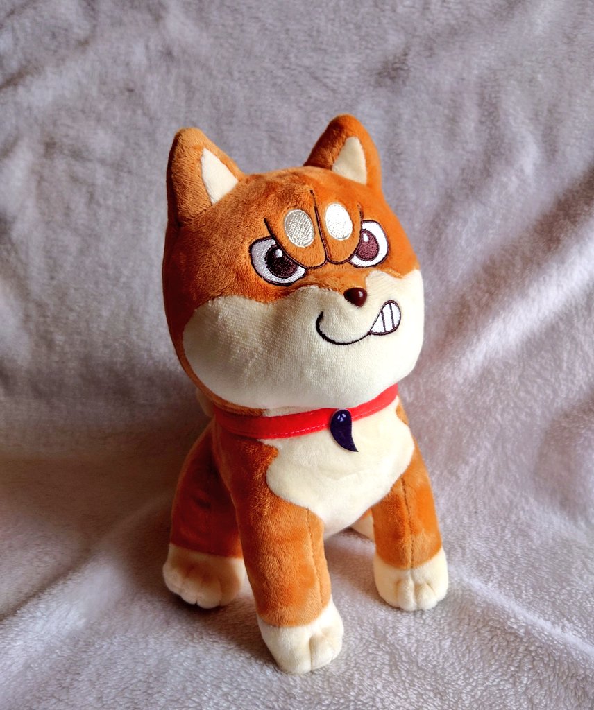 わーい😆 シバつき物件のむうちゃんのぬいが届いたー😆 去年の10月末に
