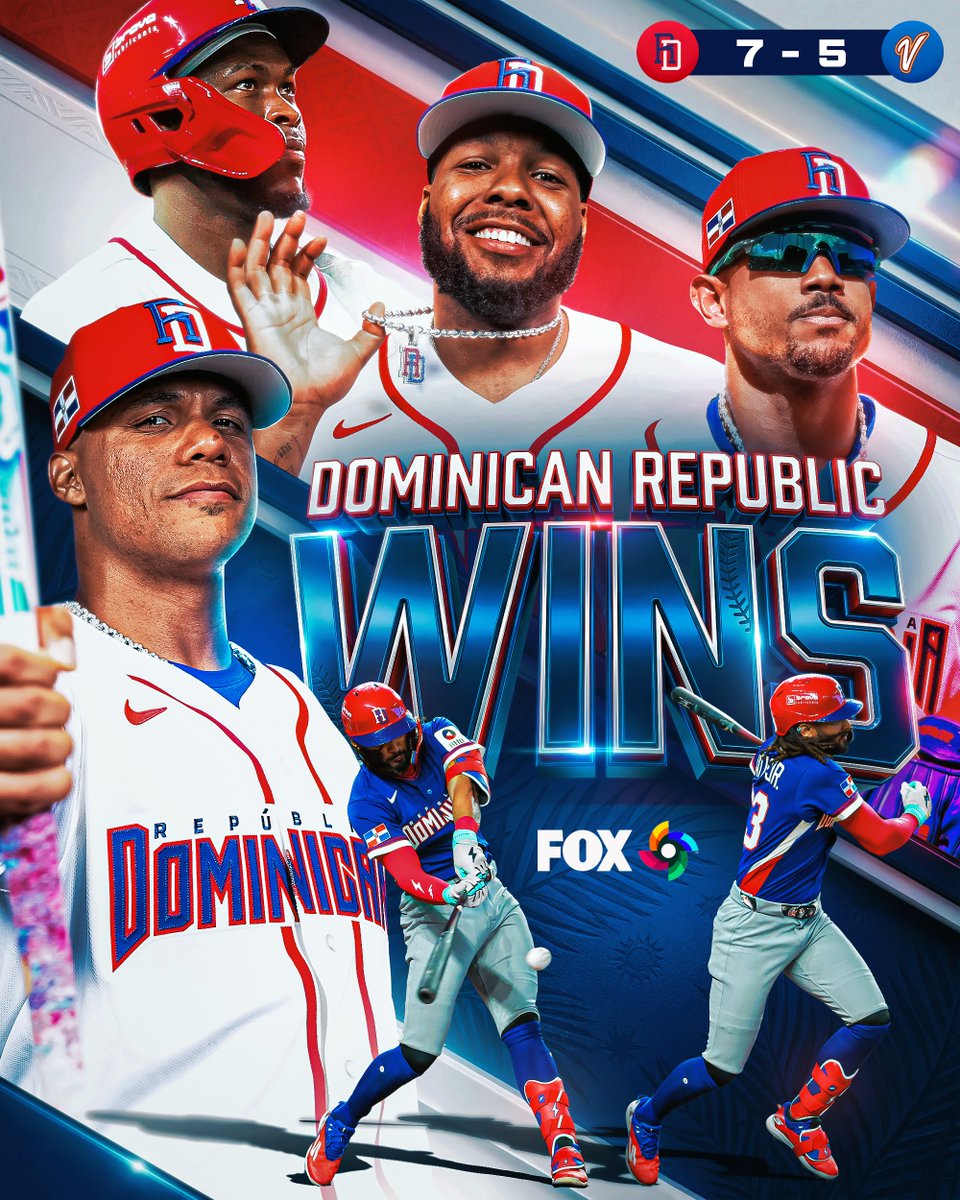 The Dominican Republic goes a perfect 4-0 in Pool D and they are off to the WBC Quarterfinals! 🇩🇴👏