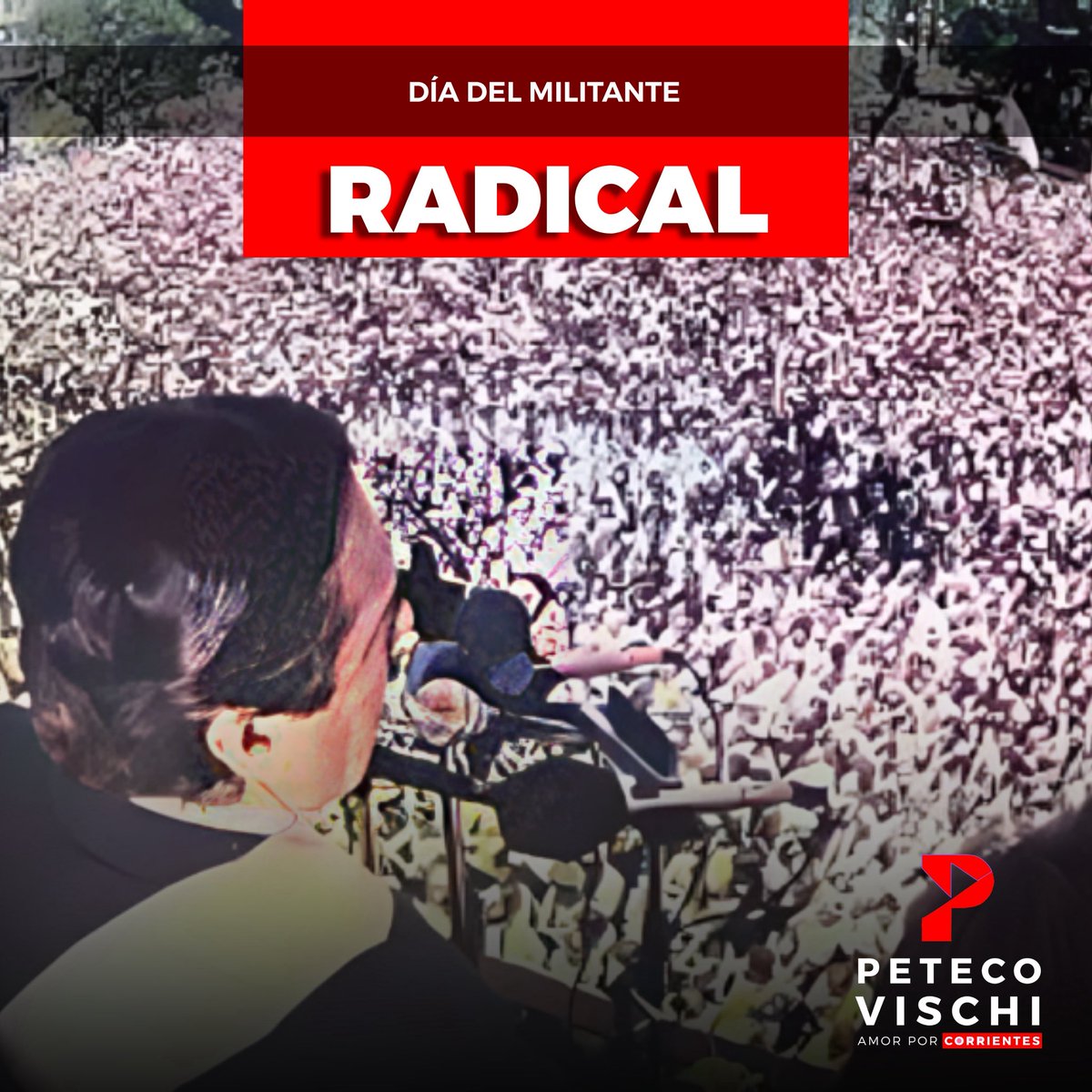 petecovischi's tweet photo. Alfonsín es el gran responsable de mi vocación y un faro para los argentinos. En su día, saludo a la militancia radical que trabaja con convicción desde cada comité de la Argentina. ¡Feliz día y gracias por el compromiso de siempre! #DíaDelMilitanteRadical 🇵🇱 🇵🇱 🇵🇱 https://t.co/HohOAsEb1r