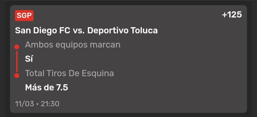 Vamos tranqui, me gusta este crear apuesta.