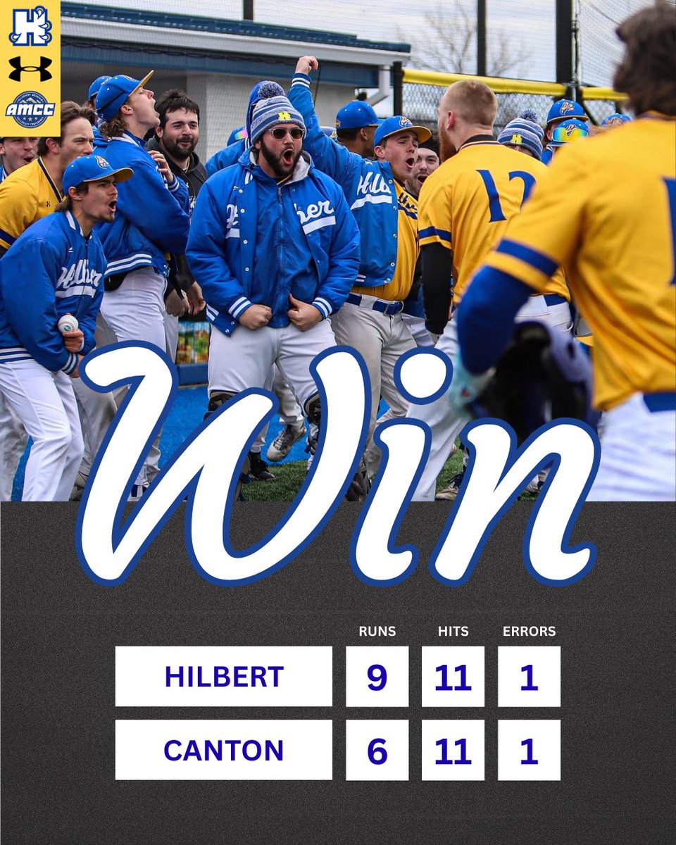 Hilbert College Baseball tweet media