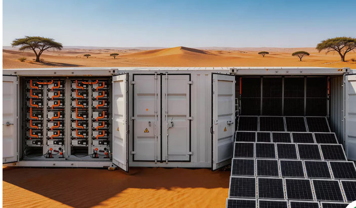 HuijueGroup's tweet photo. 📍 Project Case | Sudan 40ft Foldable Solar + Energy Storage System
System size: 129.6kWp / 450kWh
This project is built in an area with unstable grid power.
 #Sudan #SolarContainer #EnergyStorage  #Microgrid 
inquirehttps://tawk.to/chat/668f39087a36f5aaec96f47a/1i2fndij1?wff https://t.co/rTKQFpxQmb