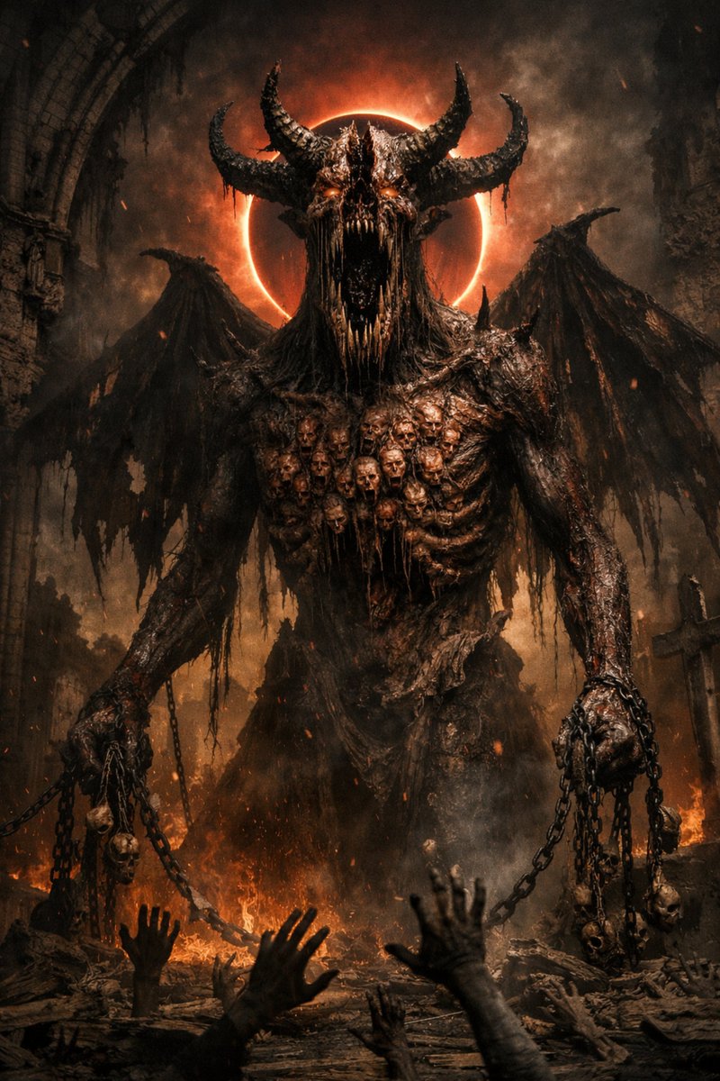 endthedisease's tweet image. New #tee #shirt art

Unleash the ultimate nightmare 😈
“Nightmare Devil Rising from Gothic Ruins!

🖤 Shop now: redbubble.com/shop/ap/179171…

#HorrorArt #DarkFantasy #NightmareArt #DemonArt #GothicHorror #devil #demon