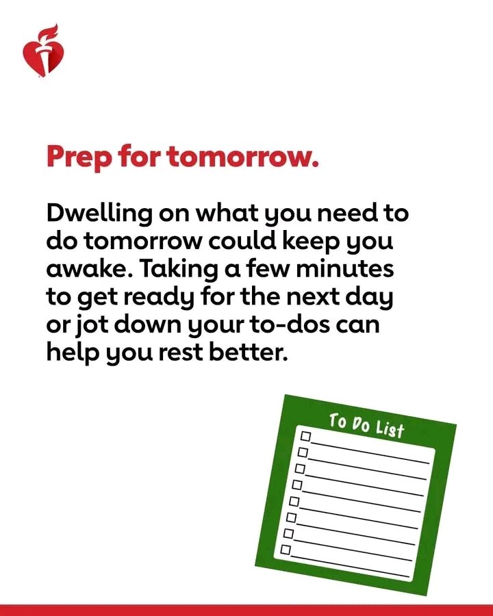 JuliusKizito10's tweet photo. #SleepAwarenessWeek
Healthy sleep starts long before bed.
🔶 Keep a consistent wake time, ♦️Get morning light
💚Limit late caffeine
🔶Move your body
♦️Set a wind‑down routine (screens off, low light, quiet)
Treat sleep as non‑negotiable self‑care.
#MentalHealthMatters https://t.co/AwvL2q9Fr5