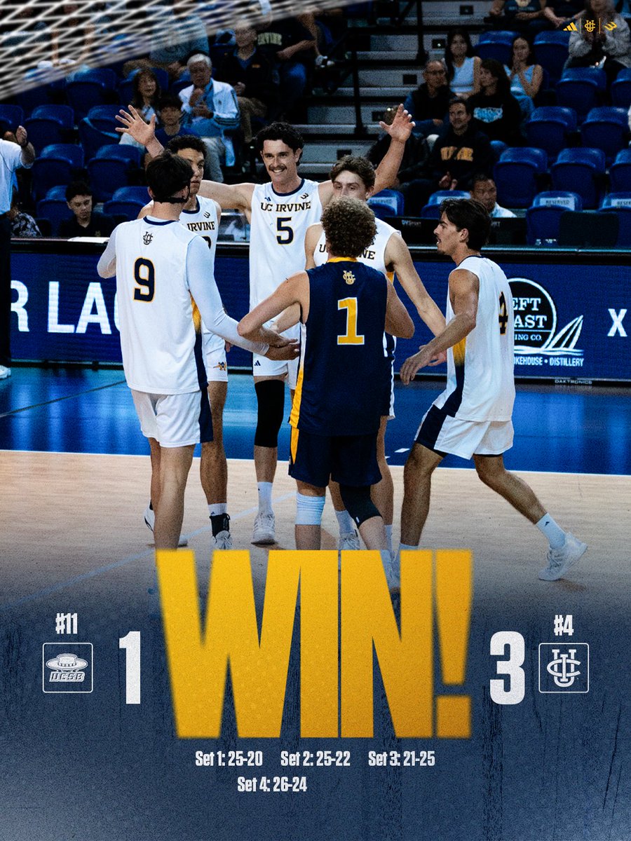 UCI Men's Volleyball tweet media