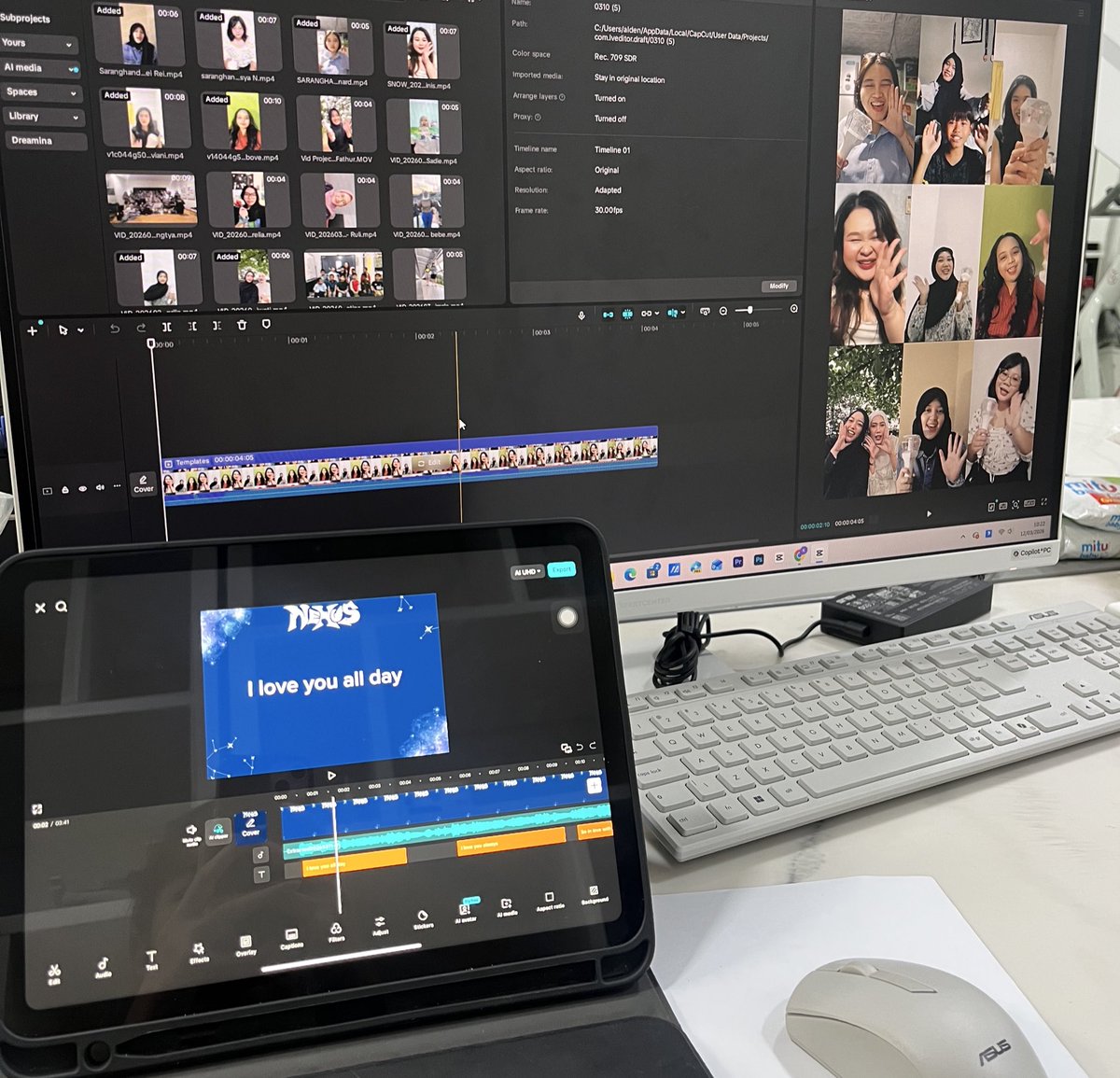 Dikit lagi aku mimpiin monbebe…