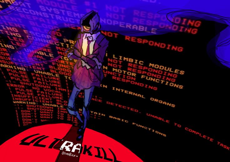 robots_do_dream's tweet photo. ใ
ค
ใ
ค<- " Where the hell did you all come from? When the hell did Gabriel get kids? And most importantly, who gave V1 acid? " ->
ใ
ค #ULTRAKILLRP #MVRP
ใ
ค https://t.co/PGq0U8yjDE