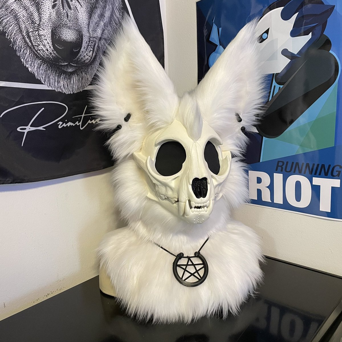 RunningRiot4798's tweet photo. Fursuit makers, show me your WHITE suits! 🤍 https://t.co/mtmrPSQcM6