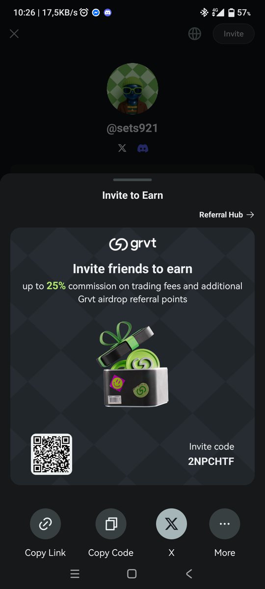 greensky_ap's tweet photo. I almost missed a trade today for a stupid reason.
My capital was scattered across different places.

Some in a vault earning yield.
Some in a trading account.
Some just sitting in stables waiting.
Moving funds around just to catch a setup is one of the most annoying frictions in crypto trading.

Testing the @grvt_io mobile app made something click. Everything sits in one balance. While my orders were waiting in the book, the same capital was earning up to 11% while trading. No unstaking, no moving margin.
It actually changed how I allocate trading capital.

I also tested the $250 referral deposit unlock.
@xqinh0320 want to test it with me?
Deposit 250 USDT and trade, and the full 11% tier activates.

If anyone else wants to try it:
https://t.co/EHOhNHLiyZ⁠�
The upcoming Aave partnership makes this model even more interesting long term.
Execution speed matters when you're trading.

When you're waiting for a setup, where does your capital sit?
Still fragmented across protocols, or earning while it's tradable?