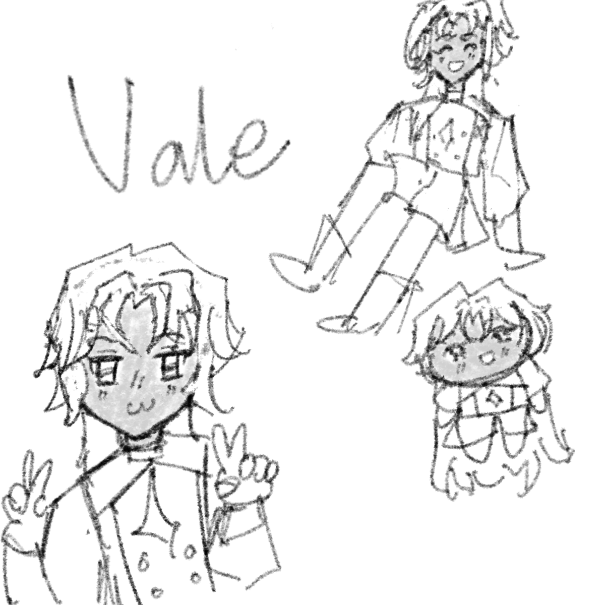 azadslantern's tweet photo. The types of doodles I draw for Altair VS the ones I do for Vale ☠️☠️ https://t.co/ALxwhl2wOd