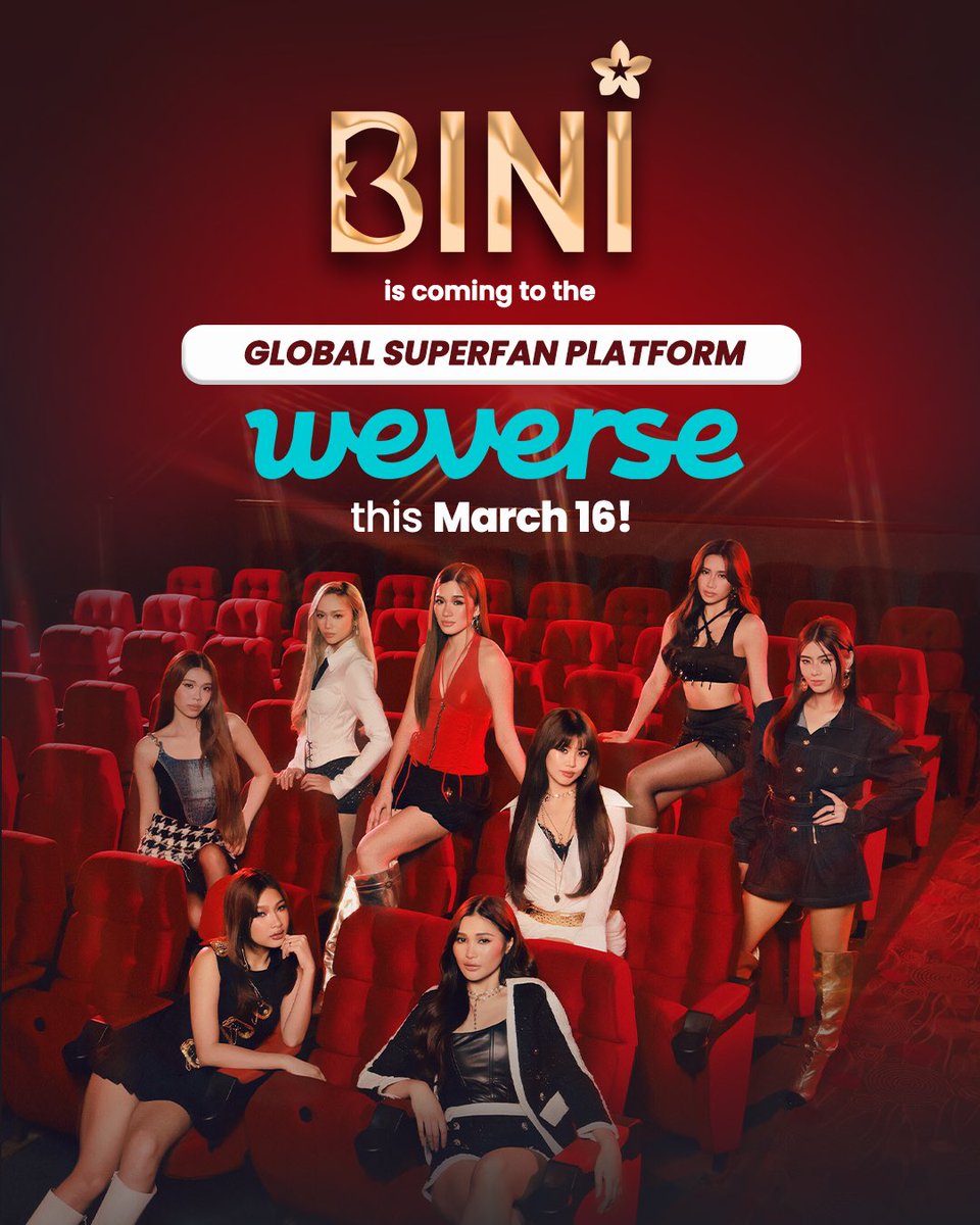 BINI IS OFFICIALLY JOINING WEVERSE! 🌸

We can't wait to make new memories with y'all. Visit the <a href="/weverse/">We are authors</a> site or download the Weverse app, create an account for free, and be ready to join the BINI Community on March 16!😍 Stay tuned, more exciting surprises are coming your