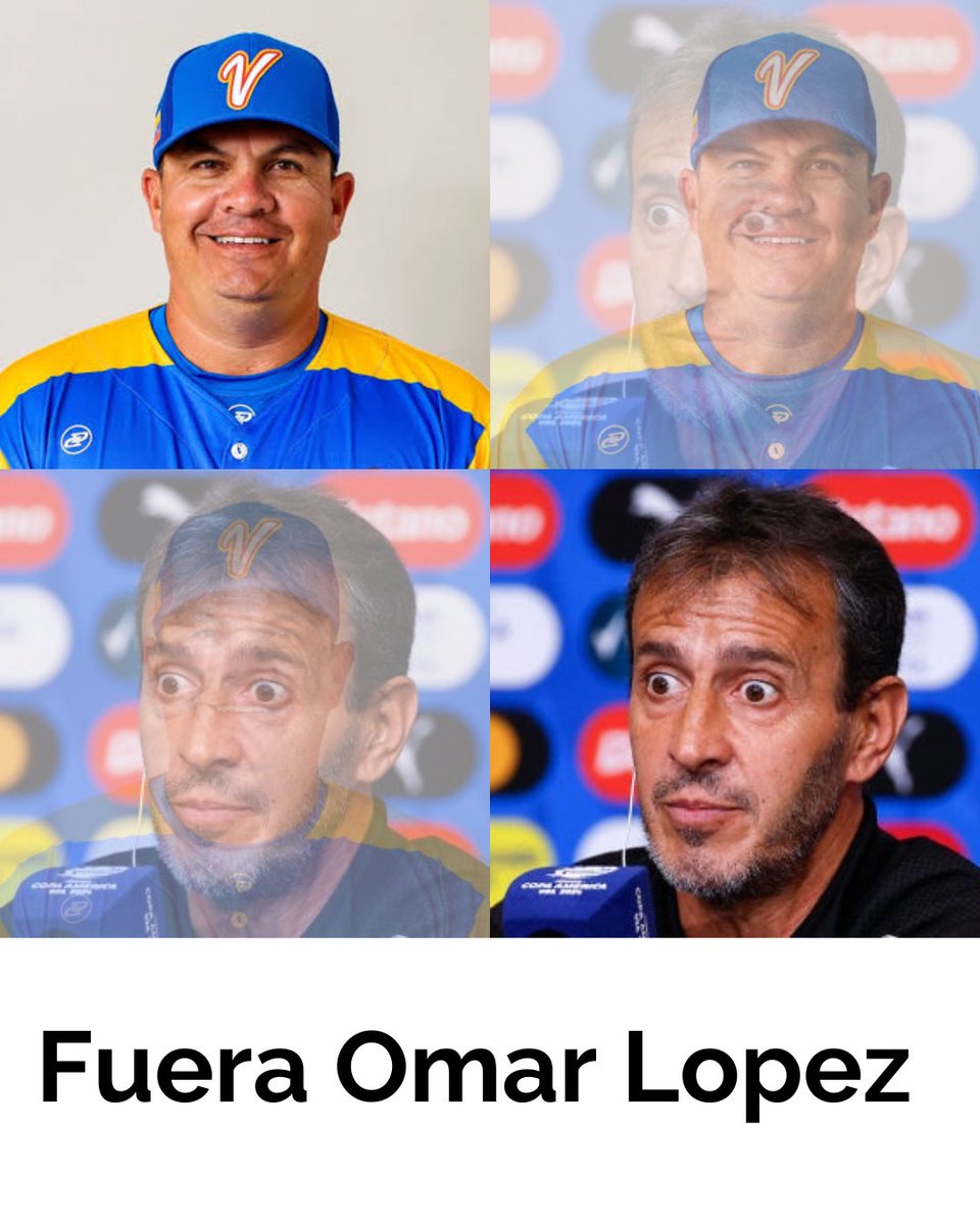 JoseLuiisV's tweet photo. Omar Lopez demostró que no está a la Altura con esos cambios de hoy, fuera los Contreras y fuera Salvador Perez. Hoy fuimos la vinotinto de nuevo. https://t.co/OBsAYSnH1f