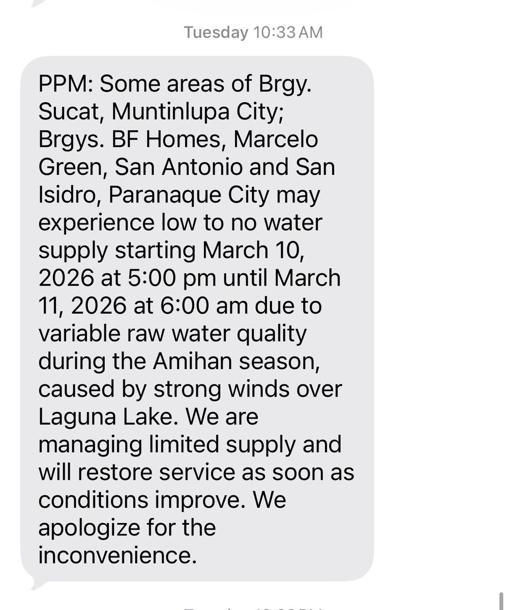 Pinatbuhter's tweet photo. @maynilad araw araw po ba talaga ngayon may water interruption?  Bakit po kaya  ngayon daily na? https://t.co/quh4Xf3NJk