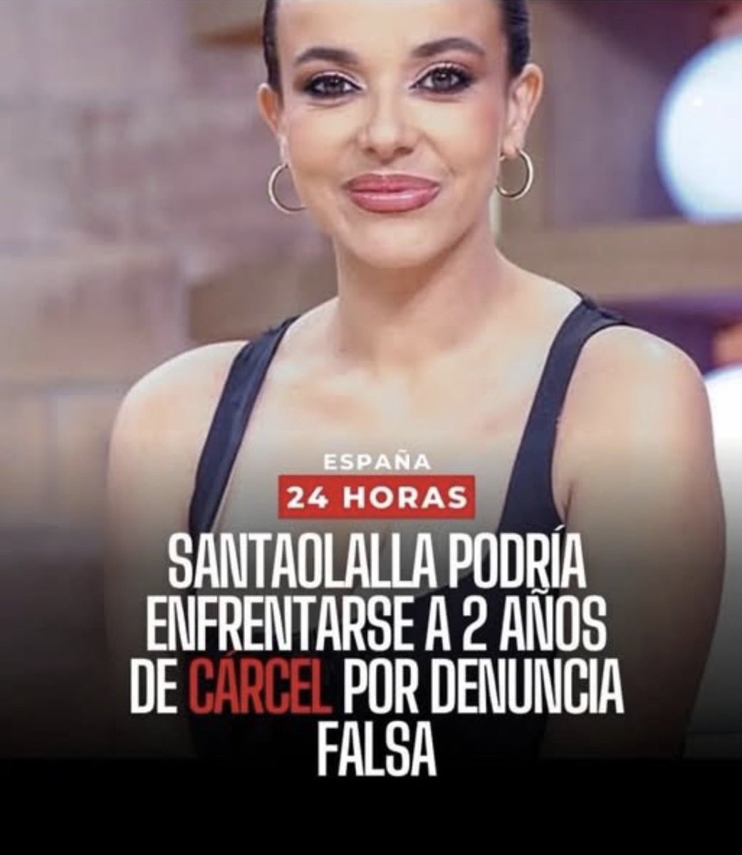 Pero saldrá diciendo que es un complot machista de ultraderecha.