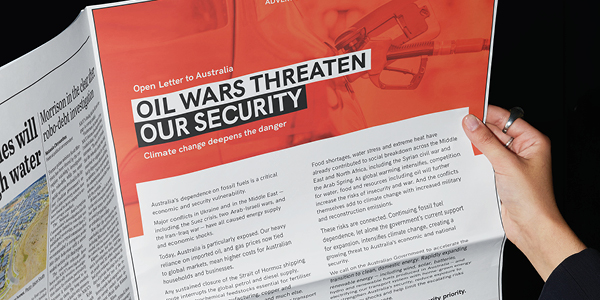 Australian Security Leaders Climate Group tweet media