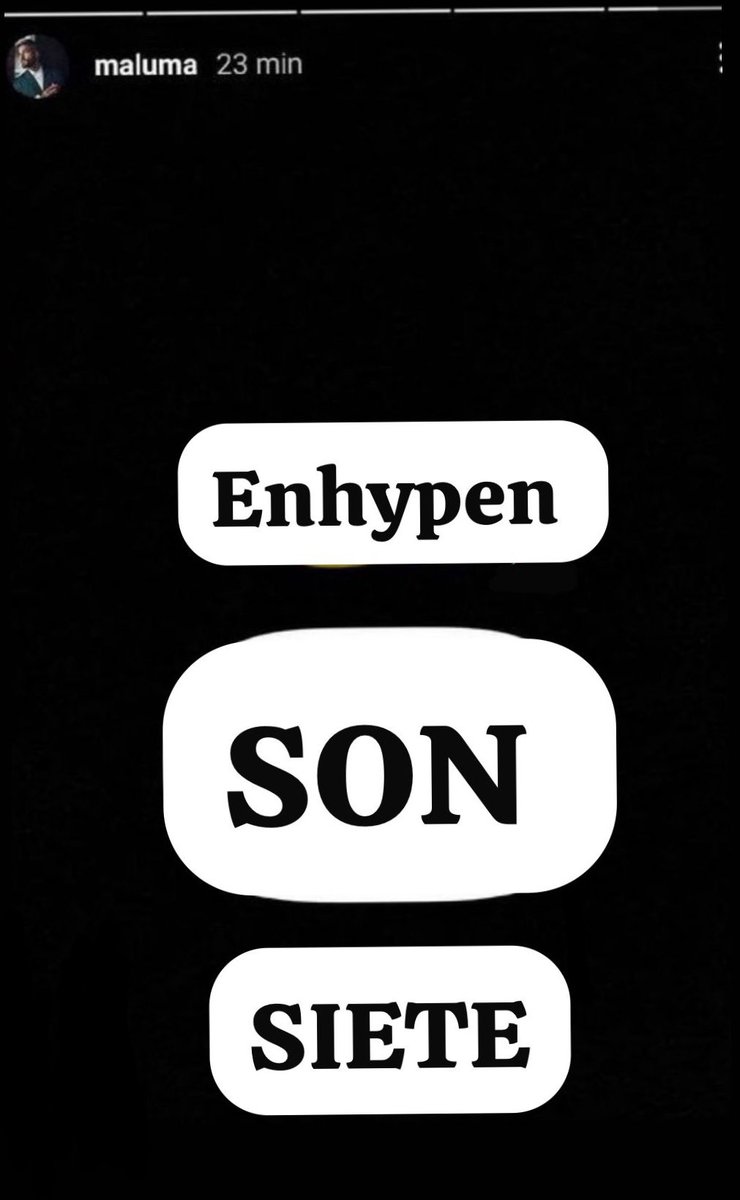 ATENCIÓN ‼️‼️‼️ MALUMA YA RUGIÓ PONGAN LOS TAGS NUEVOS ABAJO DE ESTE POST 

<a href="/BELIFTLAB/">BELIFT LAB</a> We hope for opportunities for HEESEUNG to explore solo activities while continuing in ENHYPEN.

#엔하이픈은_일곱이다
#엔하이픈은_7명이다
#엔하이픈_일곱을_지켜
#빌리프랩_설명해라