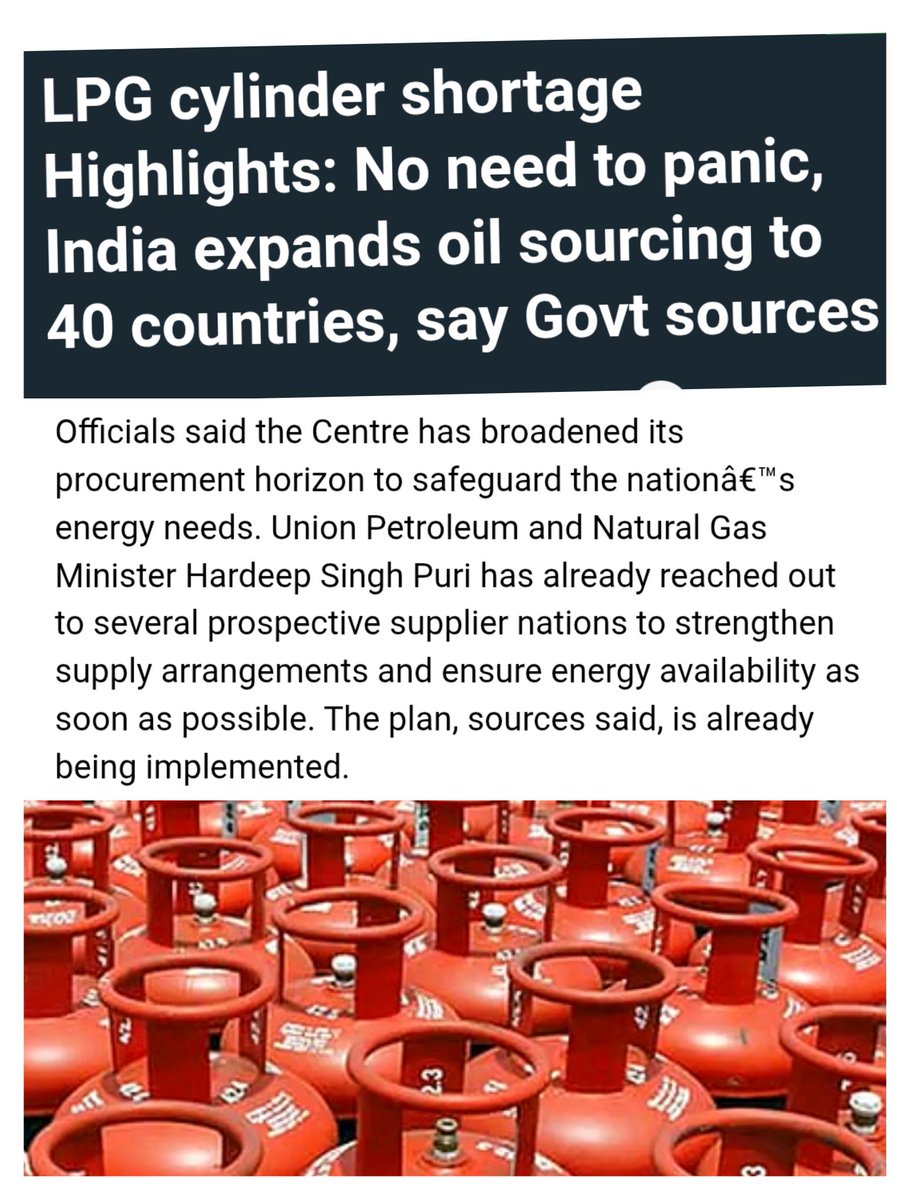 #IranIsraelwar.: #LPG shortage fears loom large across India
The Central government wakes up late to the situation even as hotels and restaurants sound the alarm. There is a disturbing lack of clarity on supply