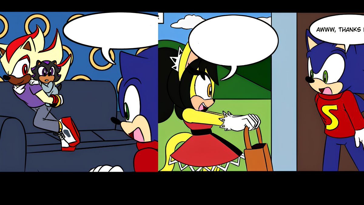 studio_nigel's tweet photo. 2 Dads &amp; A Baby [Re-Dub]💙Sonadow❤️Comic Dub ♡ 𝑺𝒐𝒏𝒂𝒅𝒐𝒘 𝑨𝑼  👇https://t.co/8BO9KQjpDo https://t.co/JZDZrqJker
