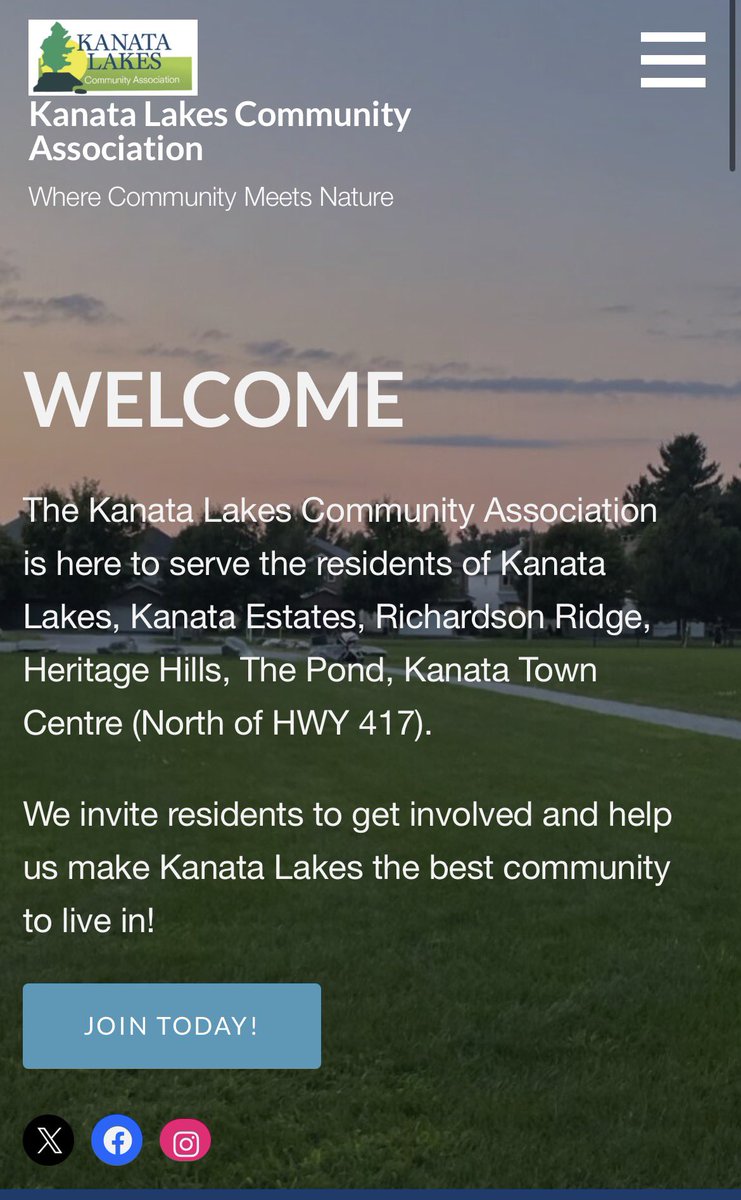 Kanata Lakes Community Association tweet media