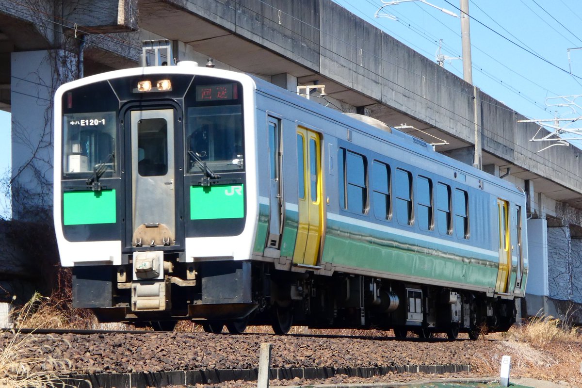 torukachi0's tweet photo. 回9552D
キハE120-1[北ｺﾘ]

※フライス出場回送 https://t.co/zvczbAS9dp