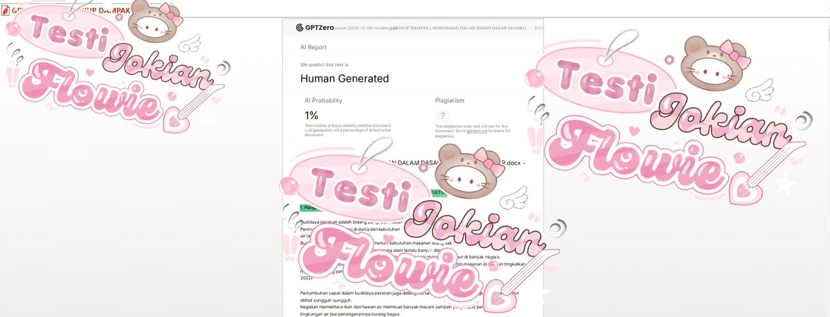 Flowie! Joki tugas with 4.5k+ testi✨️ tweet media