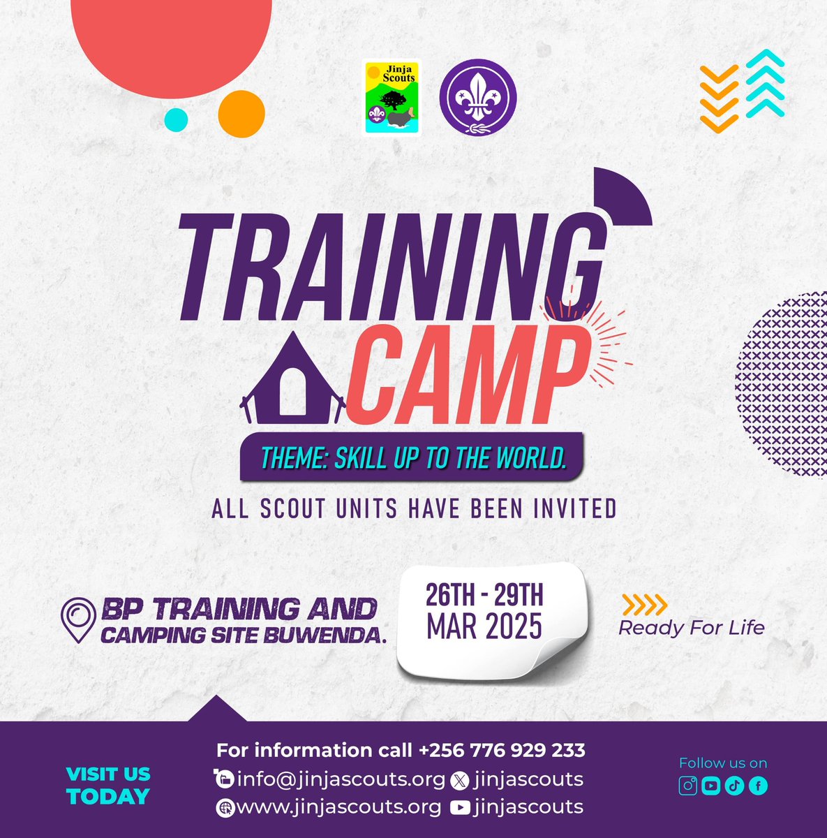 Jinja Scouts (Uganda) tweet media