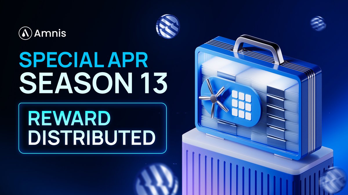 𝐒𝐩𝐞𝐜𝐢𝐚𝐥 𝐀𝐏𝐑 𝐒𝐞𝐚𝐬𝐨𝐧 𝟏𝟑: 𝐑𝐞𝐰𝐚𝐫𝐝𝐬 𝐃𝐢𝐬𝐭𝐫𝐢𝐛𝐮𝐭𝐞𝐝! 🎉

The monthly raffle for Special APR season 13 has concluded, and the rewards have been successfully distributed! 

Congrats to all the winners, and thank you to everyone who participated.

✨ Stake