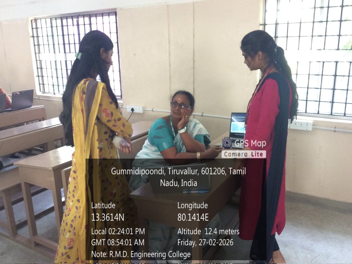 rmdecprincipal's tweet image. Glimpse of Hackathon "Agentic Arena" was organised by Department of Information Technology on 27.02.2026

#rmdec #rmdengineeringcollege #rmdit #hackathon #agentic