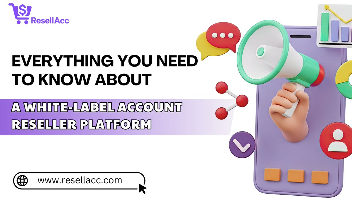 Everything You Need to Know About a White-Label Account Reseller Platform
👉resellacc.com/blog/everythin…
#white_label_account_reseller_platform
#white_label_account_resellers
#white_label_storefront
#resell_social_media_accounts
#resellacc
