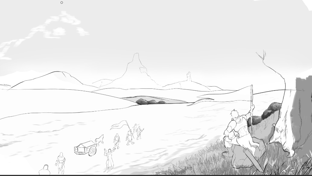 upaxsama's tweet photo. A few sketches I did for my book. Last one was made by a friend. This is a bit of a side story, relevant to the character I am currently designing! https://t.co/ChM40Z9yM9