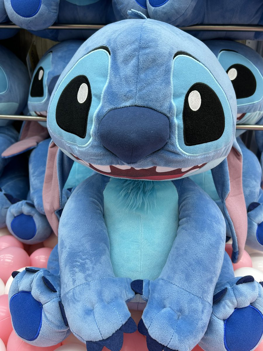 💙新景品入荷情報💙 ディズニー スティッチ ガジガジ超超BIGぬいぐるみ