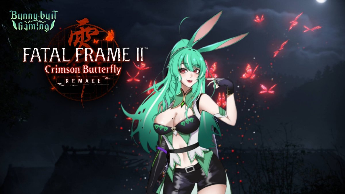 BunnyButtgaming's tweet photo. Hey everybunny! Im streaming #FatalFrame2Remake hop on over to Twitch https://t.co/n0Y0detOZw
#VtuberEN #Austuber #BunnyVtuber https://t.co/pMk5HX09cp