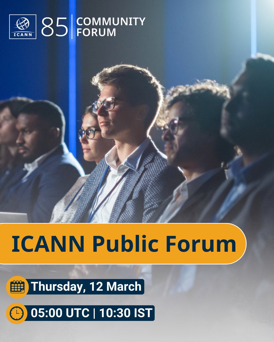 ICANN tweet media