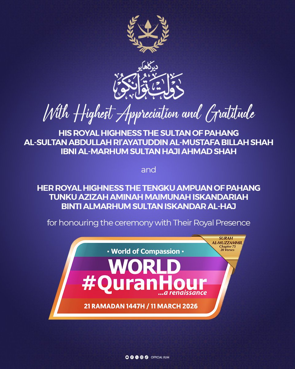 Official IIUM tweet media