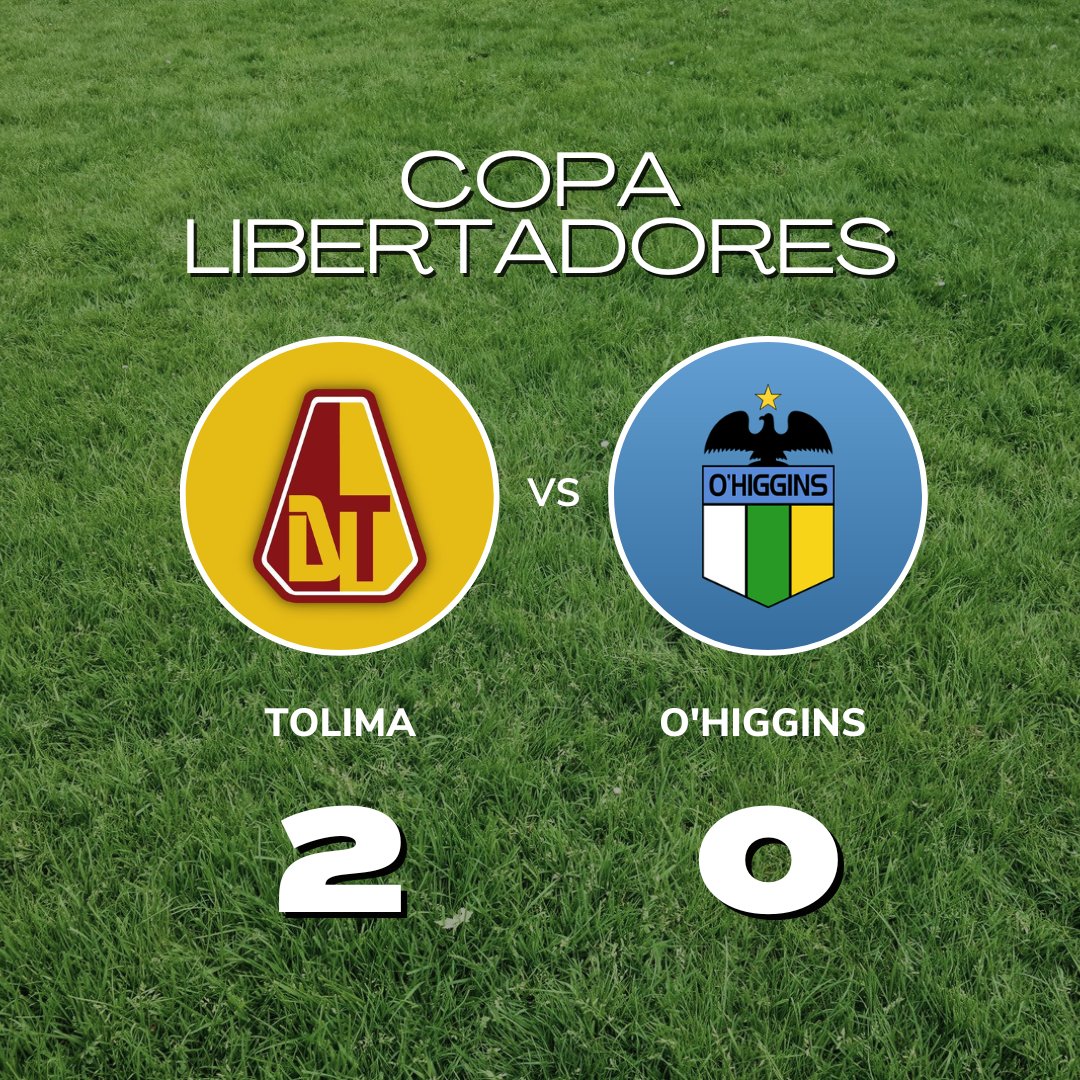 Pucha!!! Qué lata!!!
No fue capaz O'Higgins de cerrar la llave en Colombia y se despide de la Copa Libertadores, pero al menos seguirán en competencia internacional, ya que se metieron en la Copa Sudamericana. ⚽