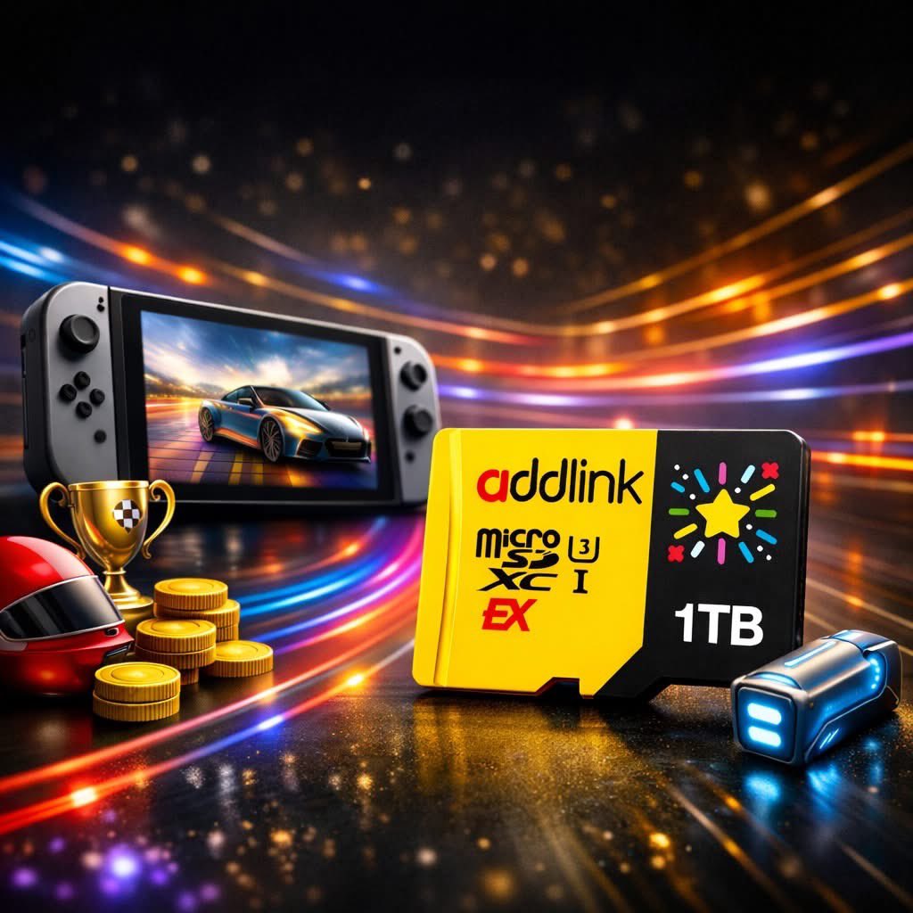 Nintendo Switch 2 Storage Full?
Add SSD-level speed and more space with the addlink microSD Express Card.
👉addlink.com.tw/blog

#Switch2 #Nintendo #gopro 
#addlink #microSDExpress #gamingreels