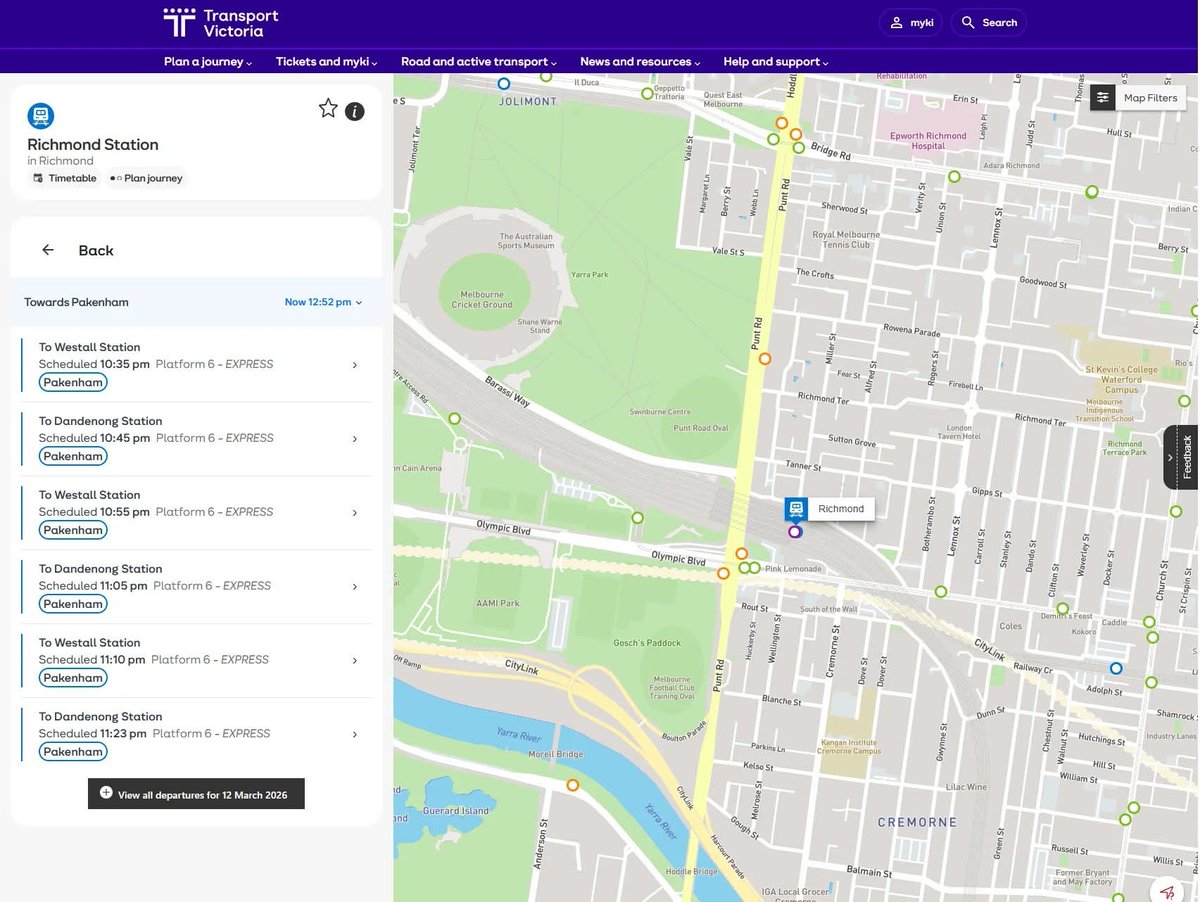craig_halsall's tweet image. Extra Richmond - Westall/Dandenong trains tonight after #AFLBluesTigers blockbuster - great to see! 🏈
#PakenhamLine #CranbourneLine 
#MetroTrains