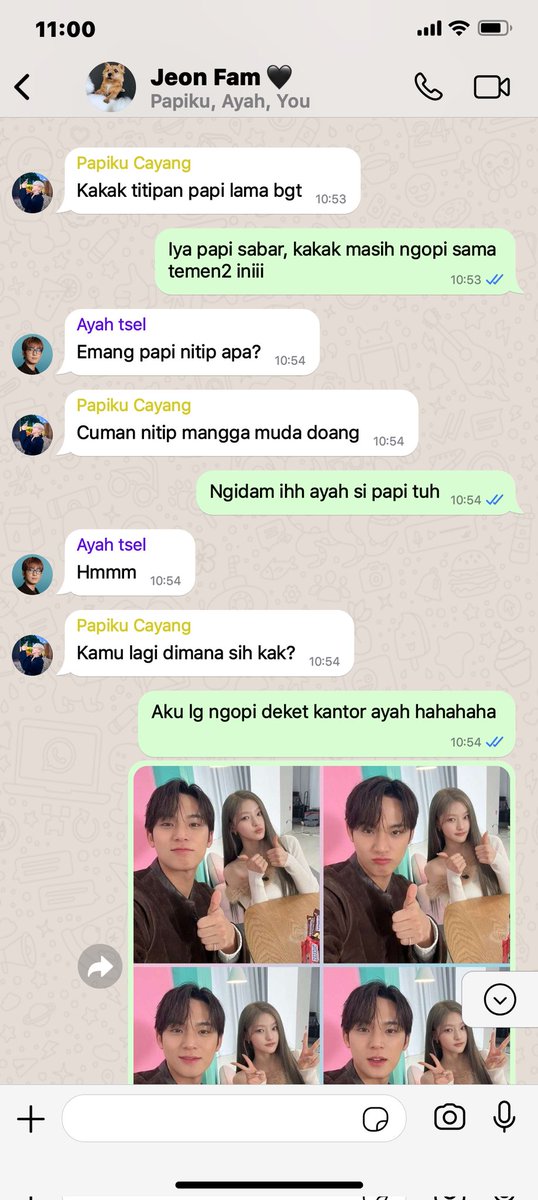 serasighs's tweet photo. Jeon fam is back (kind of) hehehe https://t.co/cXCUQksb1L