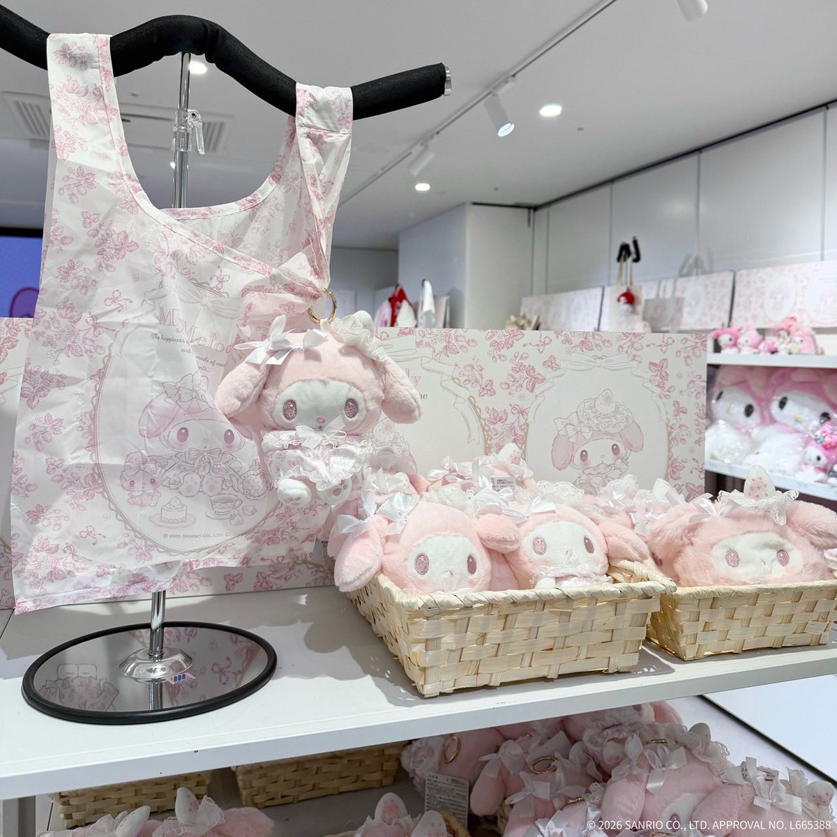 🍓🫖マイメロディ 白いちごのティータイム POPｰUP STORE OPEN🍓🫖𓈒𓏸
