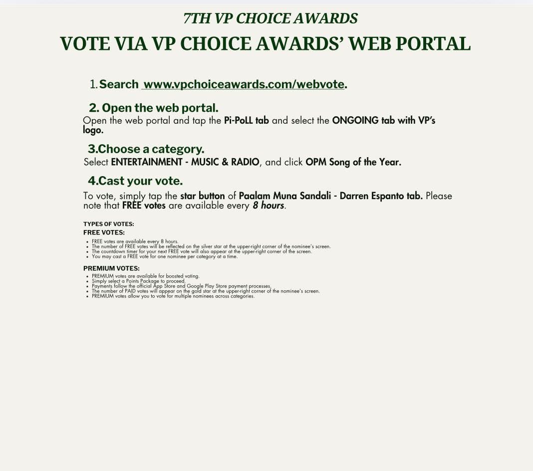 DARREN's Voting Team tweet media