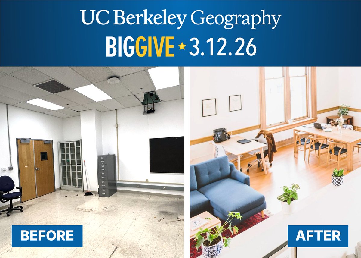 Berkeley Geography tweet media