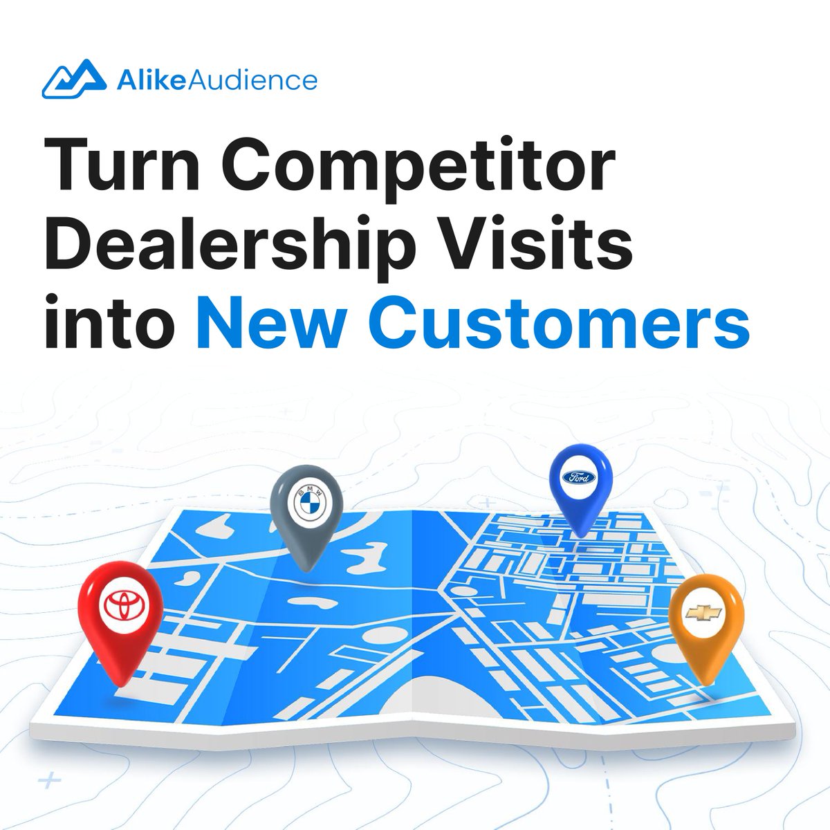 AlikeAudience's tweet photo. 🚗Our location intelligence targeting helps car dealers reach potential buyers who frequently visit competitor dealerships by leveraging real-world location visit data. 

Interested in activating location intelligence? Share your campaign brief with us: https://t.co/s6hnWusLpf https://t.co/PFZDxcvJPf