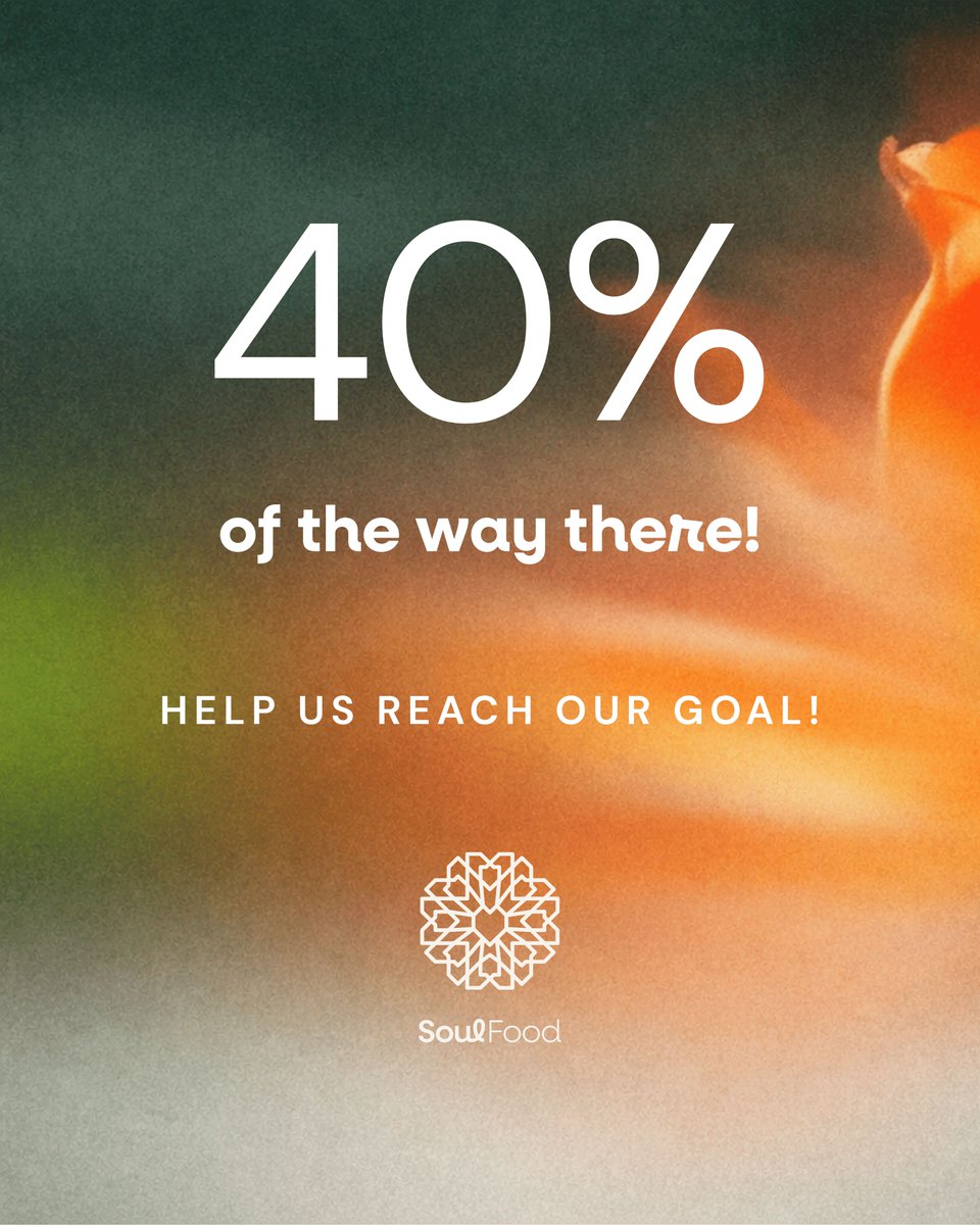 Help us reach our goal by the end of #Ramadan. 8 days left until our campaign ends.

Support today at launchgood.com/soulfood