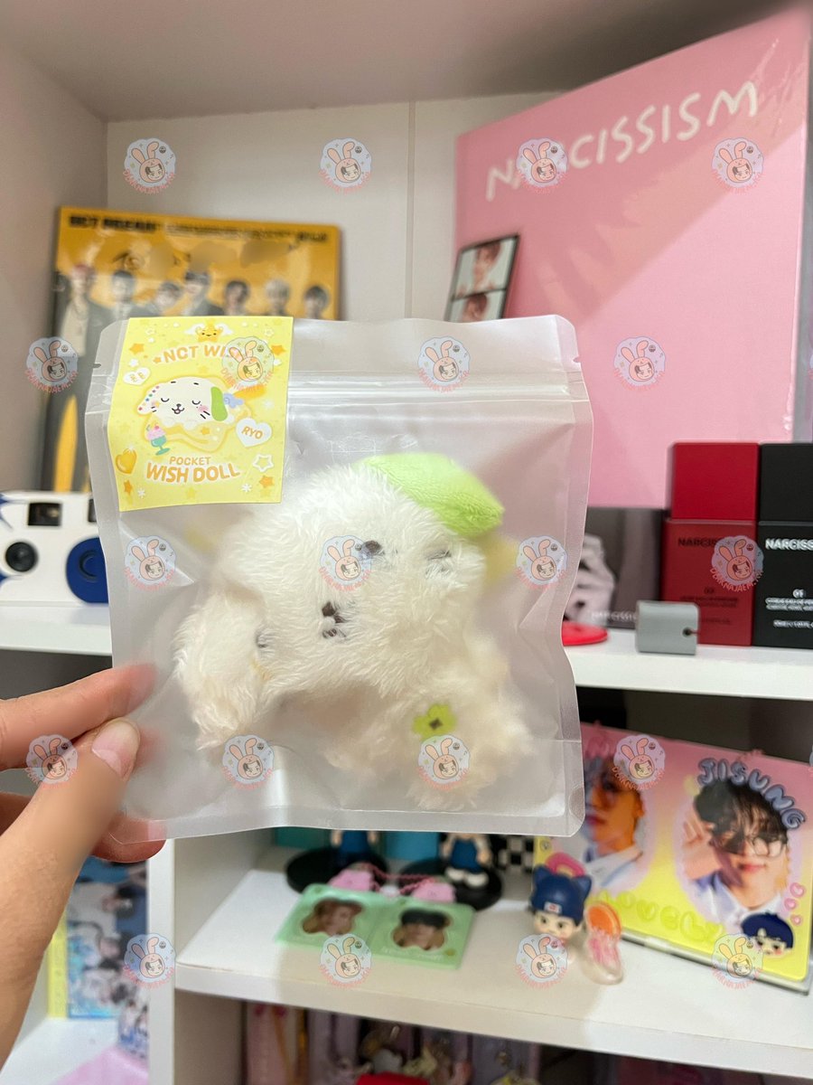 WTS // want to sell 

Ready INA siap kirim | NCT WISH BAKERY MD Merchandise

Pocket Wish Doll 335k 
Riku x1 
Ryo x1 

🚛 jakarta selatan (pengiriman bisa co shopee / manual j&amp;t / instant / sameday)

DM for order~! 

🏷️ wts MD kuri bubblenyang ronron